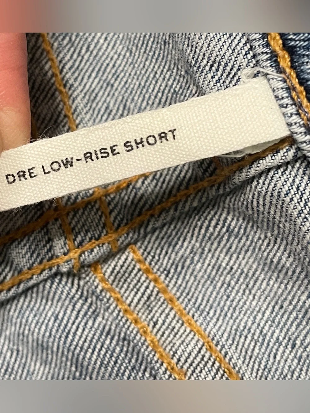 rag & bone Dre Low Rise Short in Stella